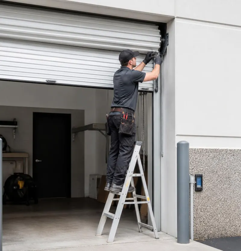 Off Track Door Repair in Davie